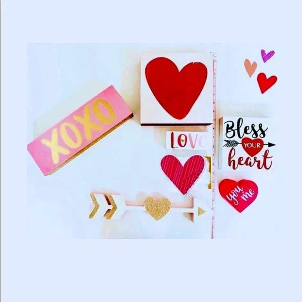 Target‎ Valentine Wall Tier Wood Signs Home Art Decor